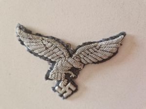 Luftwaffe Drop Tail Officers Breast Eagle