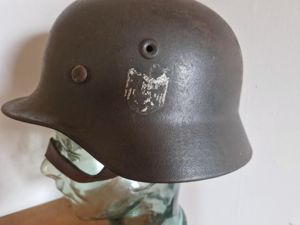 Army M40 Single Decal Combat Helmet