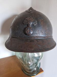 French Ww1 Combat Helmet