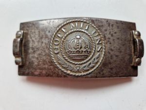 German WW1 Telegraph Buckle
