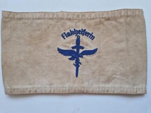 Luftwaffe Female Flak Helpers Armband