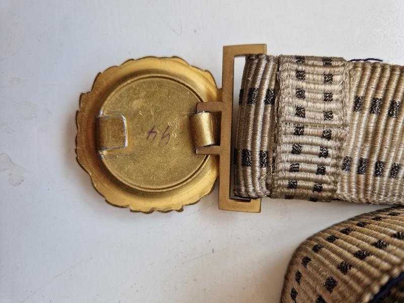 Navy Officers Dress Belt and Buckle — image 3