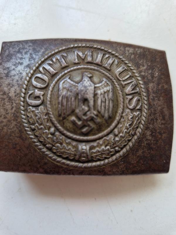 Army Steel Buckle with fob — image 2