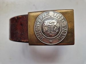 Wurttemberg Ww1 Belt and Buckle