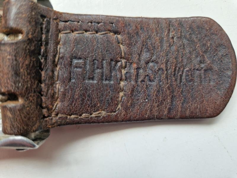 Luftwaffe Ali Buckle with Fob with Belt Flak Unit — image 5