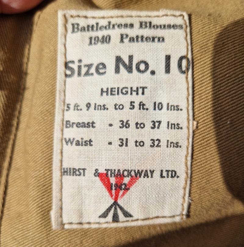British Ww2 1942 40 Pattern Battledress — image 5
