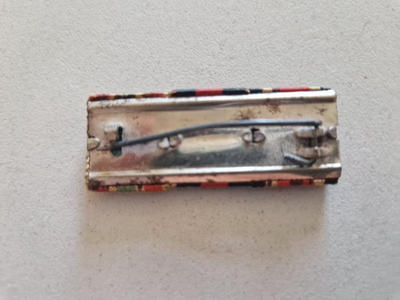 Iron Cross 2nd Class 1939 Cz and Memel Ribbon Bar — image 2