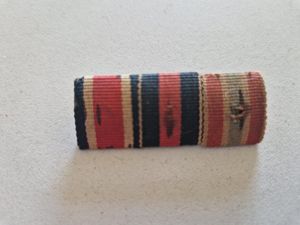 Iron Cross 2nd Class 1939 Cz and Memel Ribbon Bar