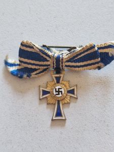 Mothers Cross in Gold Miniature