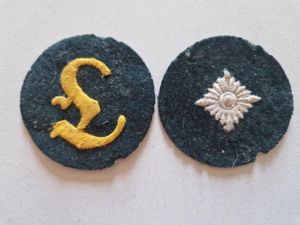 Army Trade Badge and a Rank Pip