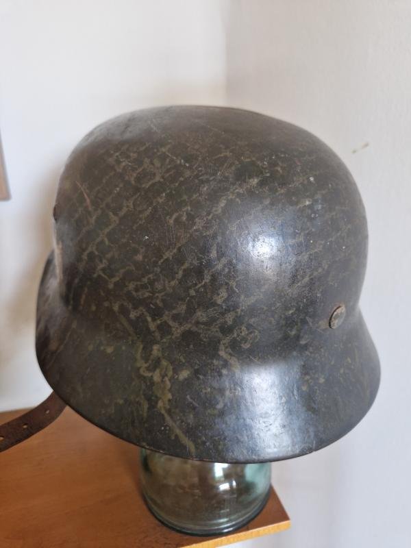 Army M35 X Double Decal Camo Combat Helmet — image 3