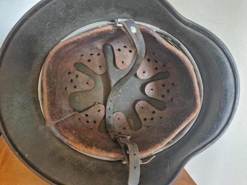 Army M35 X Double Decal Camo Combat Helmet — image 5