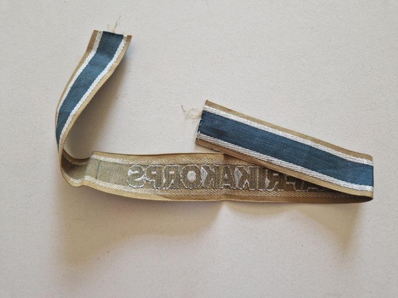 Afrikakorps Cuff Title — image 3