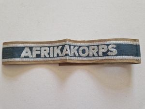 Afrikakorps Cuff Title