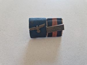 Army Service and Cz Ribbon Bar