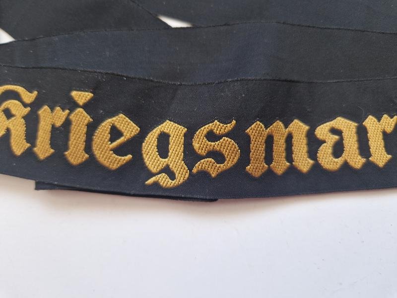 Kriegsmarine Cap Tally — image 2