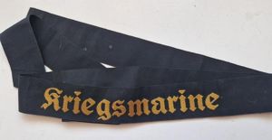 Kriegsmarine Cap Tally