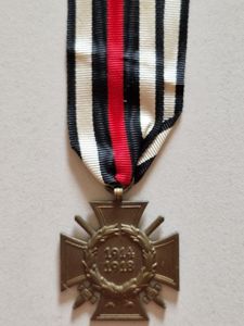 1914-18 Front Fighters Cross with Swords