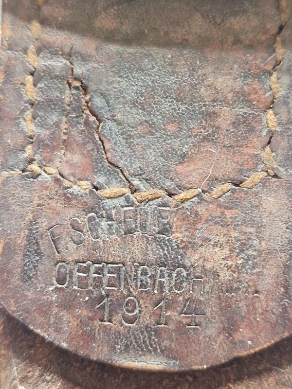 Prussian Army Buckle With Fob.Battle Damaged — image 3