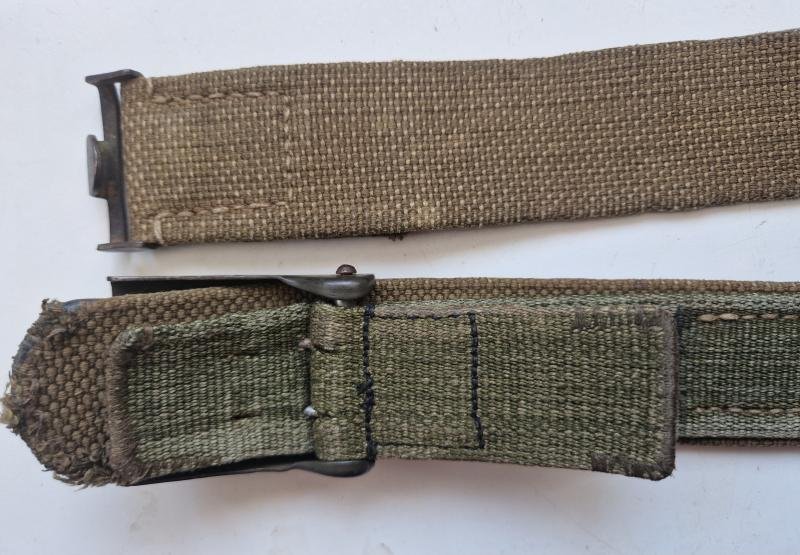 Afrikakorps Belt and Buckle with Web Fob — image 4