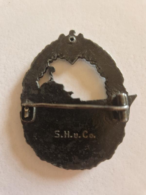 Destroyers War Badge Damaged — image 2