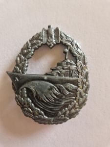 Destroyers War Badge Damaged