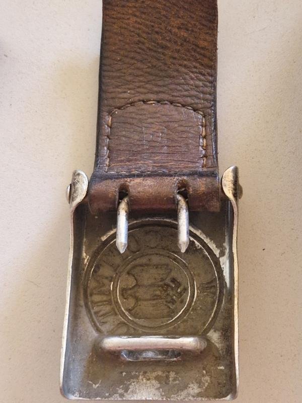 Army Belt and Buckle with Fob — image 5