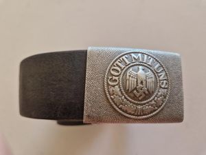 Army Belt and Buckle with Fob