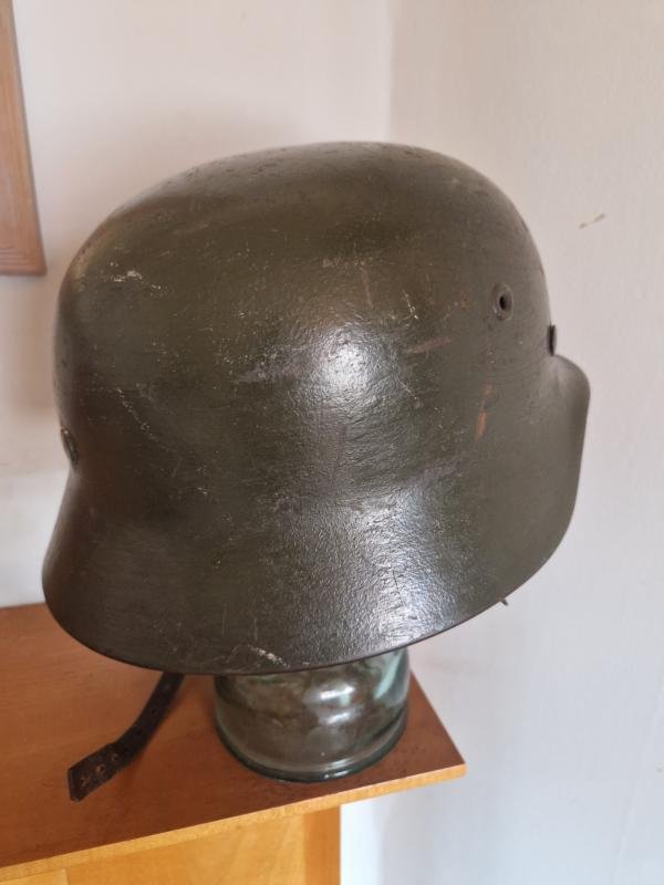 Army M40 Single Decal Combat Helmet — image 3