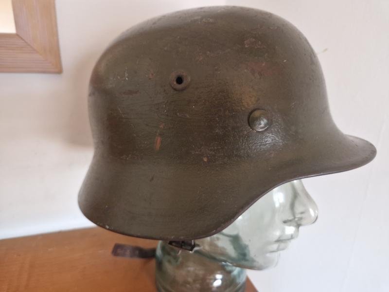 Army M40 Single Decal Combat Helmet — image 4