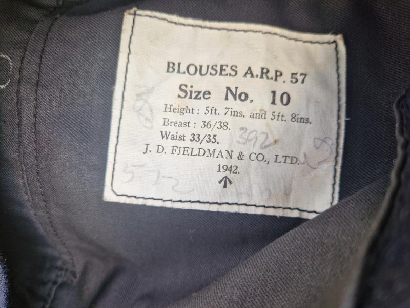 Wardens Civil Defence Battledress 1942 — image 5