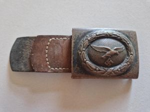 Luftwaffe Steel Buckle with Fob
