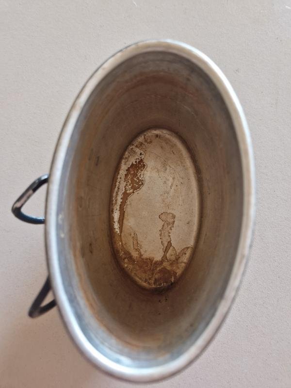 Luftwaffe Blue Painted Waterbottle Cup — image 4