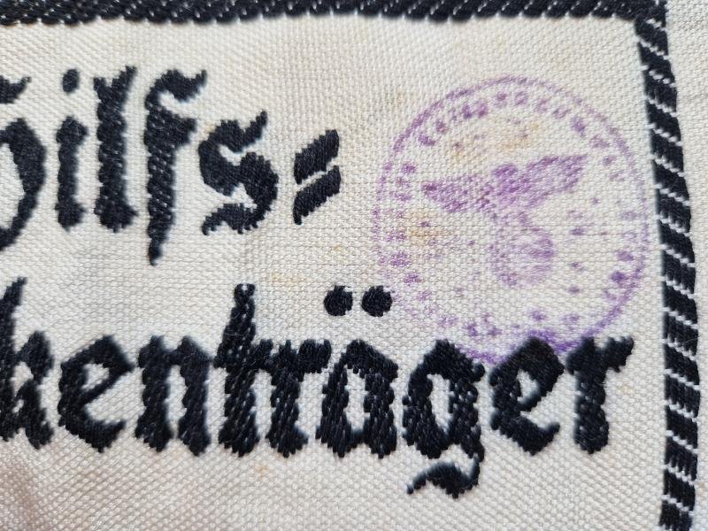 German Stretcher Bearers Armband — image 2