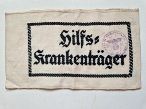 German Stretcher Bearers Armband