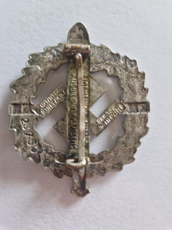 SA Sports Badge in Silver — image 2