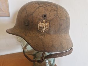 Army M40 Single Decal Combat Helmet Ex Chicken Wire Tropical …