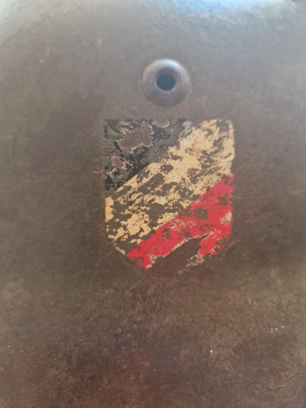 Navy/Kriegsmarine M35 Double Decal Helmet — image 4