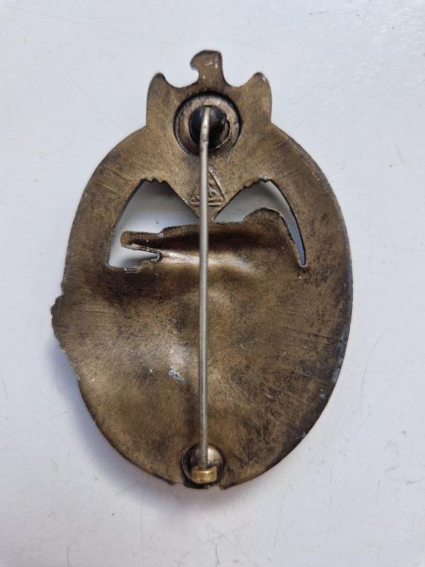 Bronze Panzer Badge AS Maker — image 4