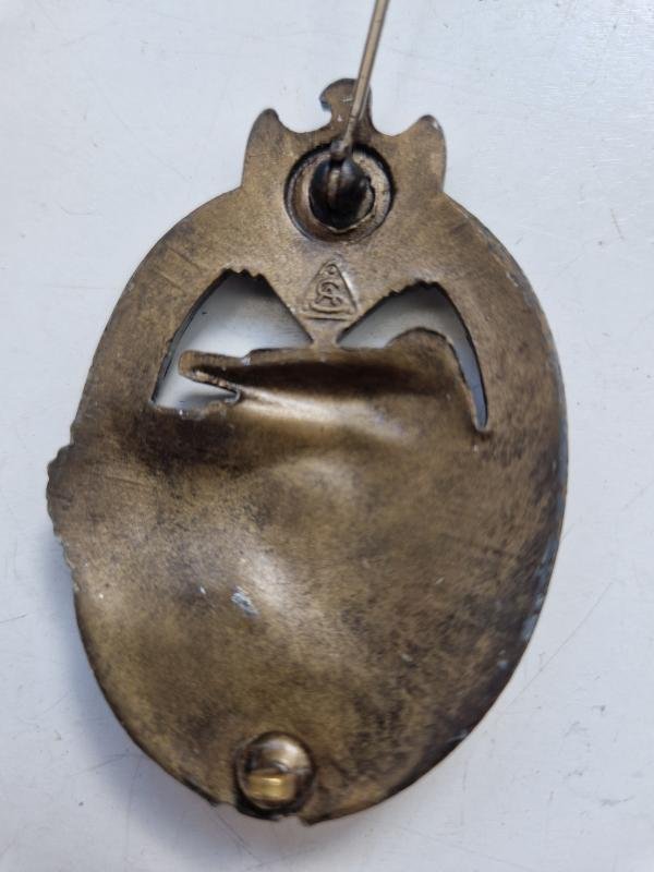 Bronze Panzer Badge AS Maker — image 5