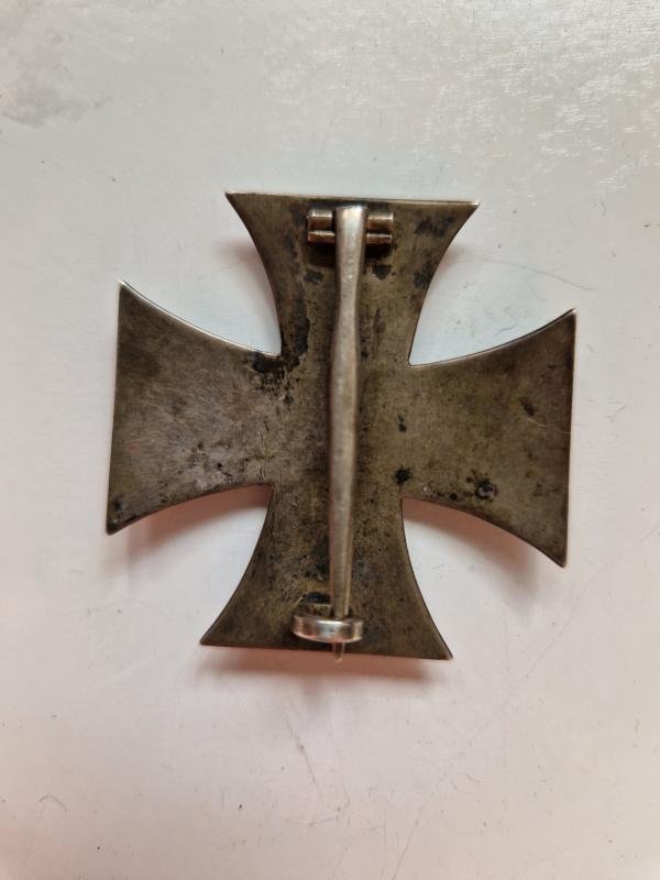 Iron Cross 1st Class 1914 Silver and Convex — image 2