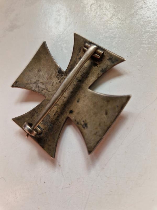 Iron Cross 1st Class 1914 Silver and Convex — image 3