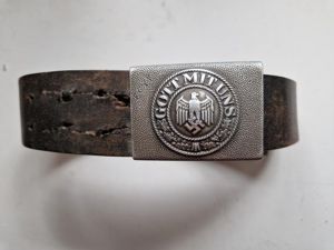 Army Belt and Buckle with Fob Africa bring Back.