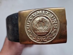Prussian Army Belt and Buckle 1914