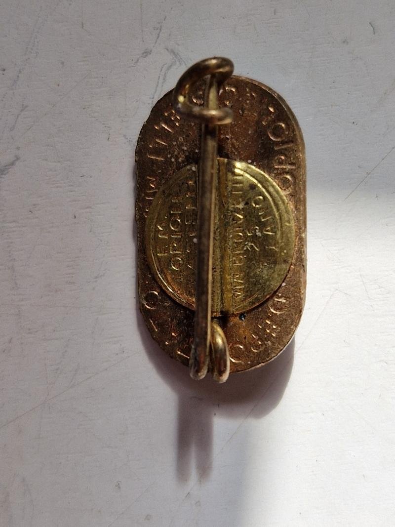 Italian Trade Union Badge — image 2