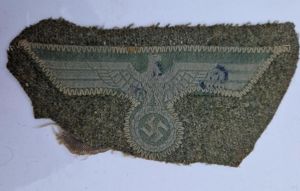 Army Breast Eagle on Uniform Section