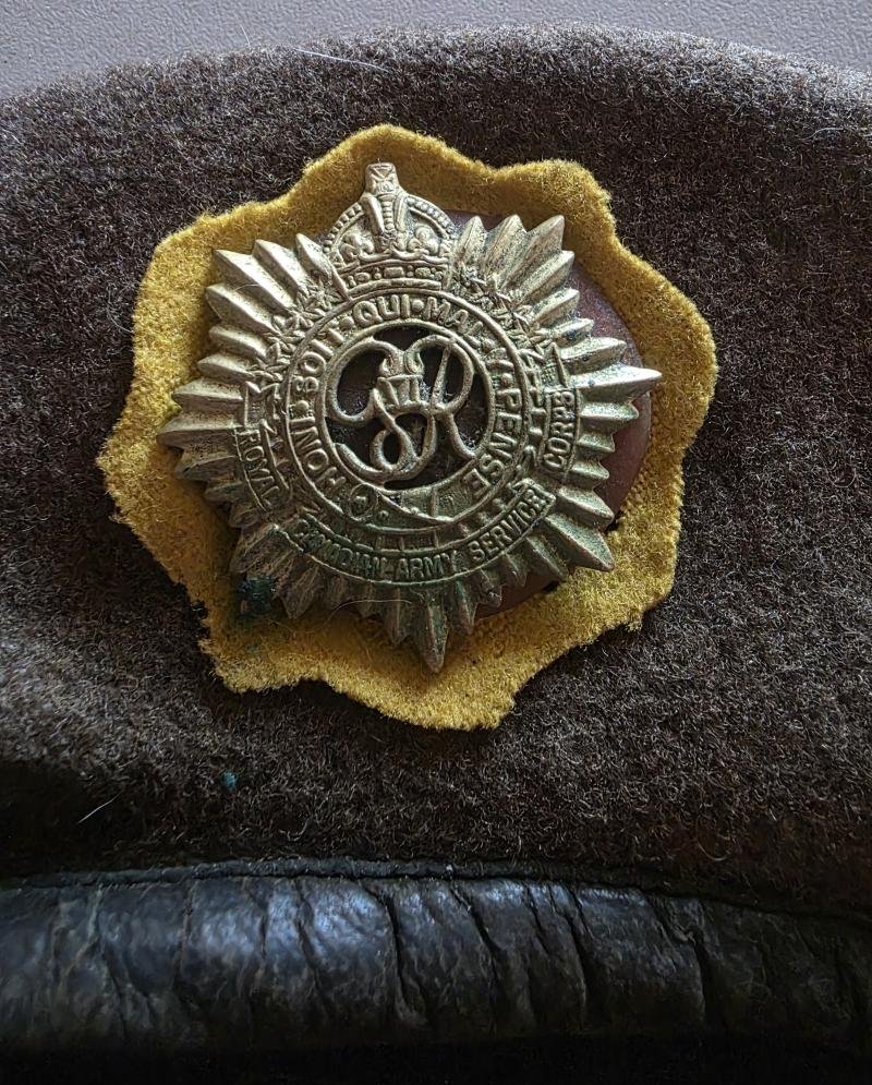 Canadian Army Service Corps Beret — image 3