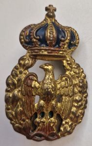 Italian WW2 Air Force Cap Badge