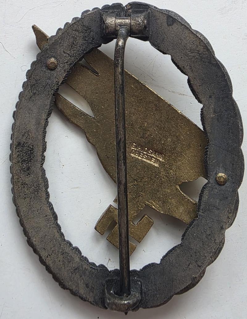 German Paratrooper Badge — image 3