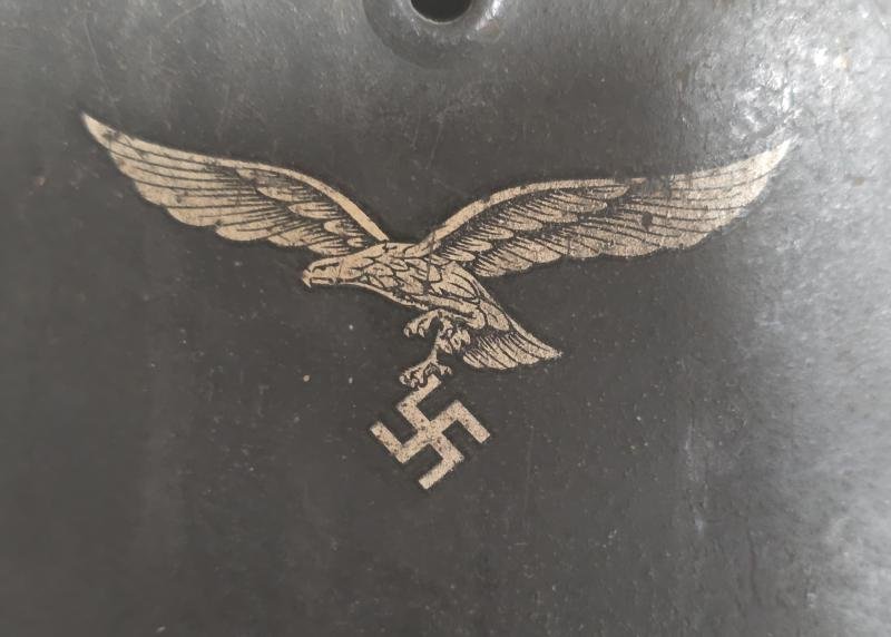 Luftwaffe M40 Single Decal Combat Helmet — image 2